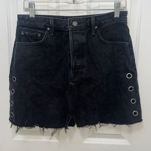 GRLFRND milla denim skirt